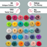 Acrylic Yarn Skeins - Image 3